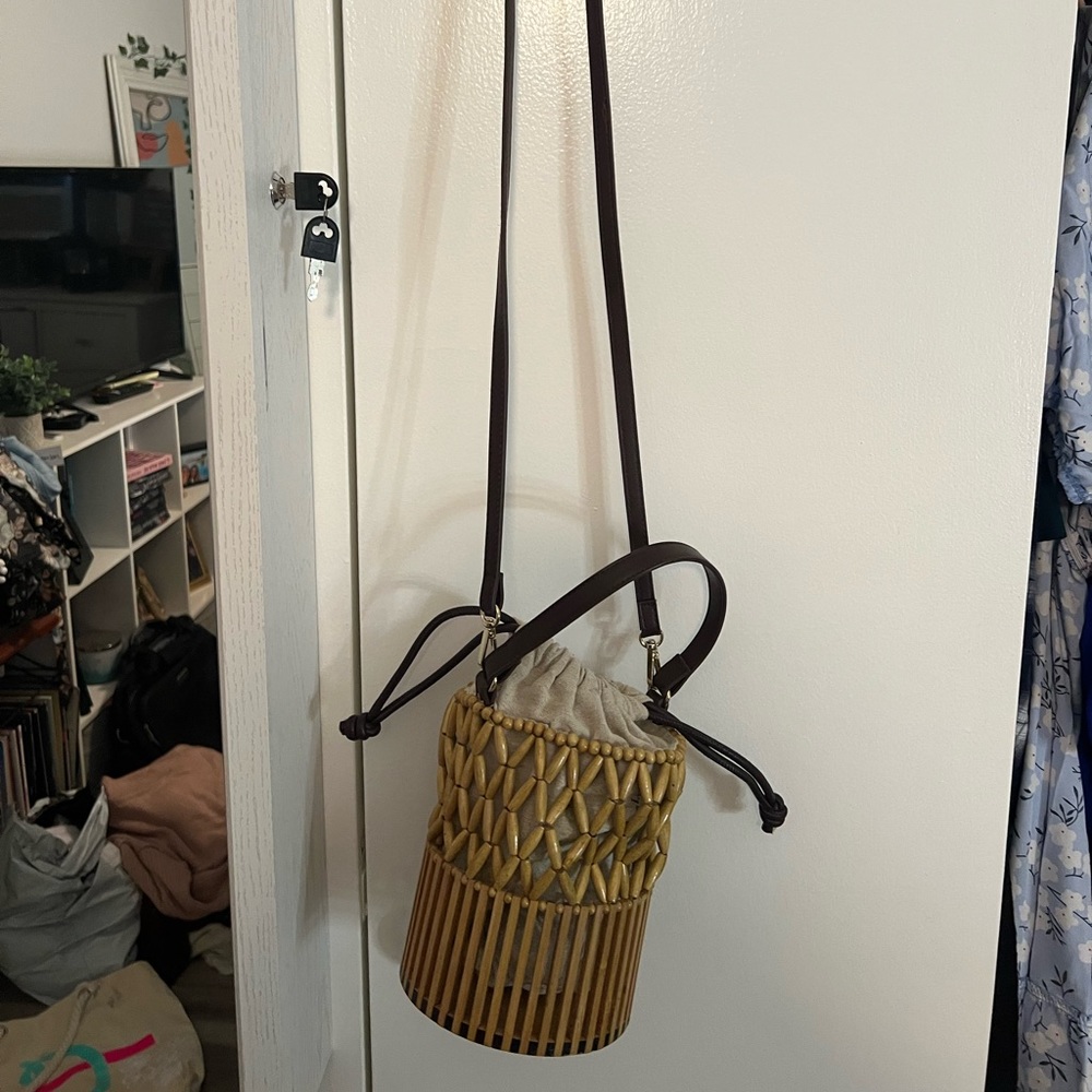 Zara Crossbody Bucket Bag
